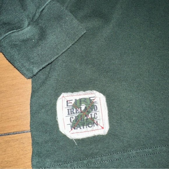 Lansdowne IRELAND Youth 7/8 Long Sleeve Rugby Shirt Jersey Heritage Collection - Picture 5 of 11